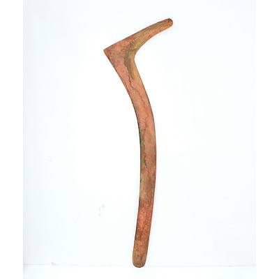 Vintage Aboriginal Fighting Boomerang