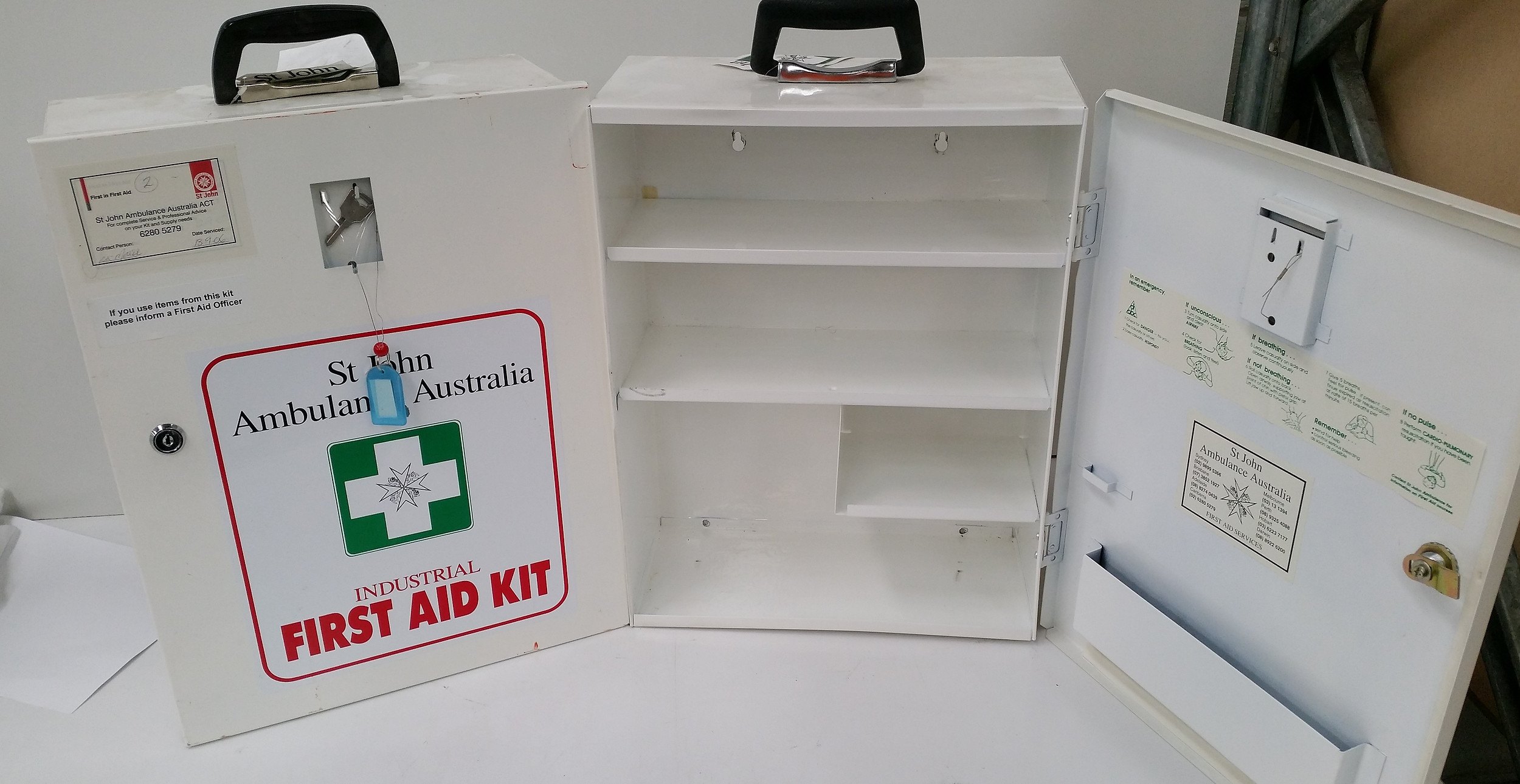 Wall Mount First Aid Boxes Box Lot 1019767 ALLBIDS