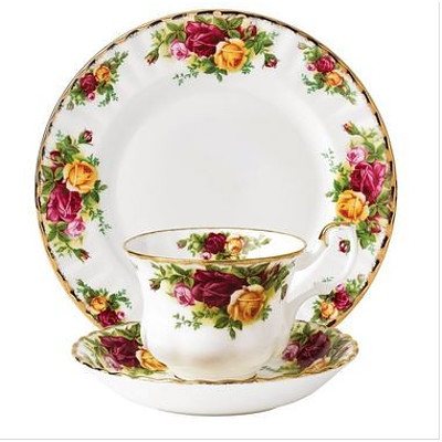 Royal Albert Old Country Roses 7 Piece Tea Setting