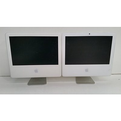 Apple G5 & Core 2 Duo iMac Computers - Lot of Five