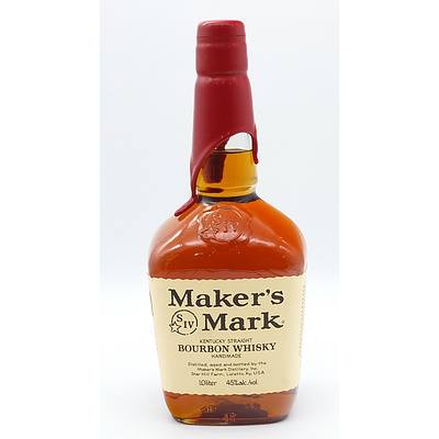 Maker's Mark Kentucky Straight Bourbon Whiskey 1.0 Litre