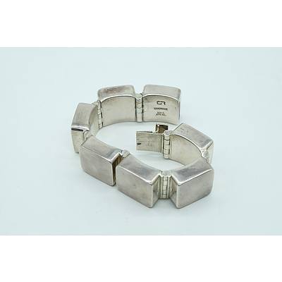 925 Sterling Silver Bracelet 136g
