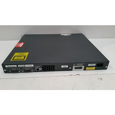 Cisco Catalyst 3750-G Series 48 Port Gigabit PoE Ethernet Switch
