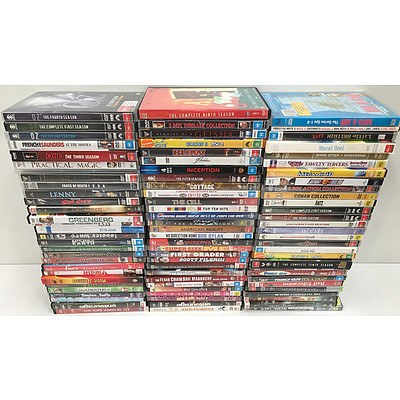 Bulk Lot of Approx. 90 DVDs