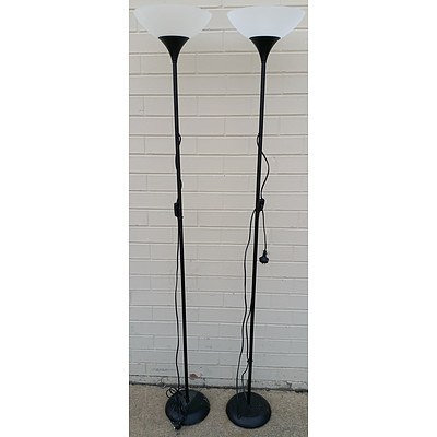 Floor Lamps - Lot of Two