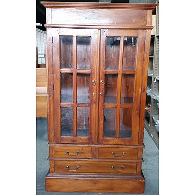Maple Display Cabinet