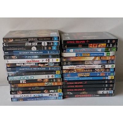 Lot of Approx 30 DVDs