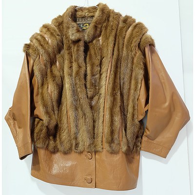 Bernhard Hammerman Fur and Leather Jacket