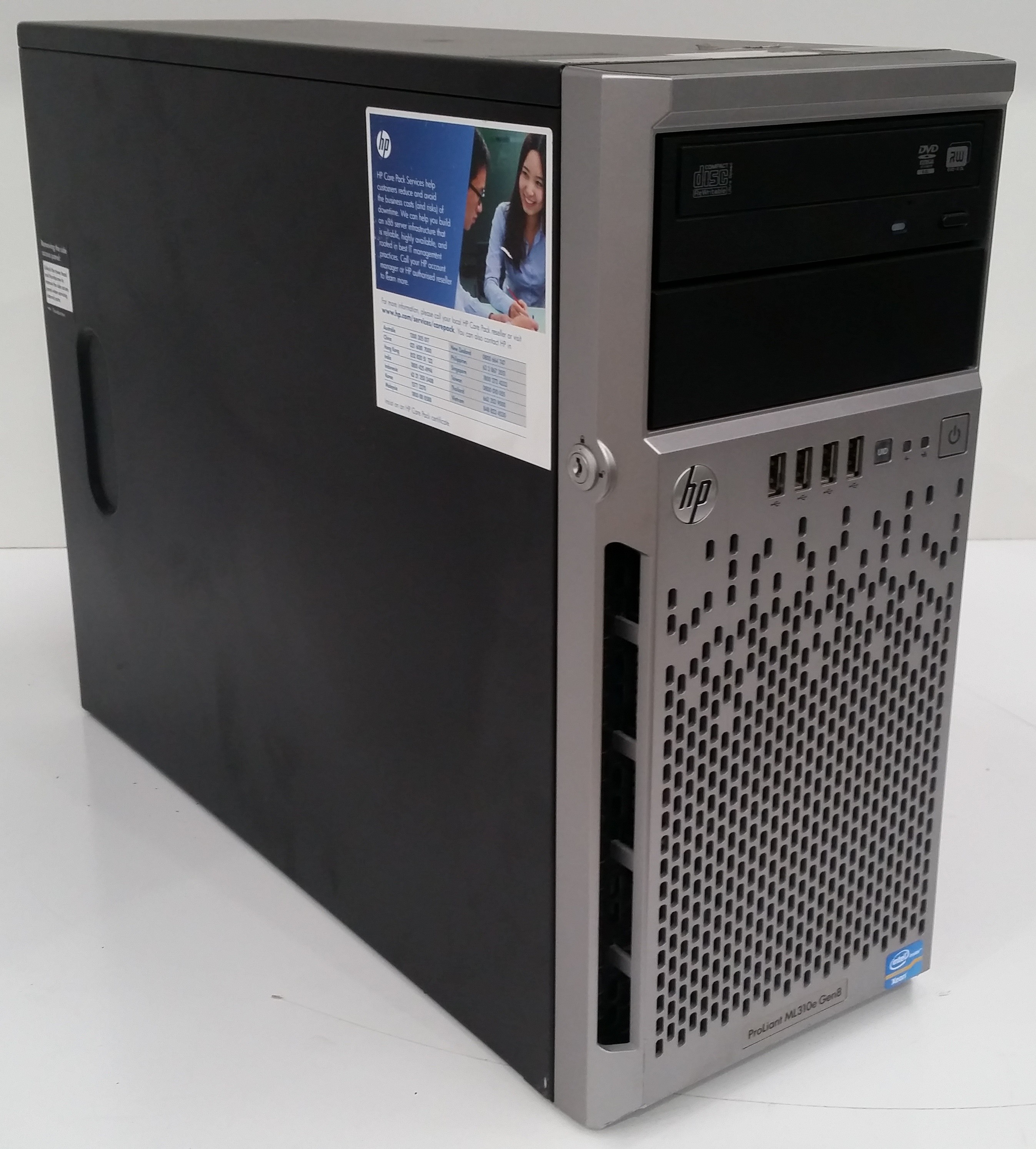 Hp Proliant ML310e Gen8 Quad-Core Xeon E3-1240 V2 3.4GHz Workstation