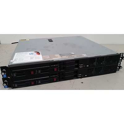Hp Proliant DL320e Gen8 V2 Quad-Core Xeon E3-1220 v3 3.1GHz 1 RU Servers - Lot of 2