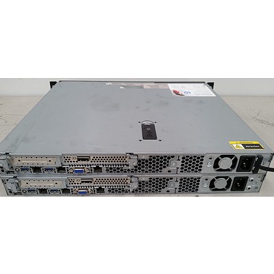 Hp Proliant DL320e Gen8 V2 Quad-Core Xeon E3-1220 v3 3.1GHz 1 RU Servers - Lot of 2