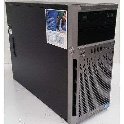 Hp Proliant ML310e Gen8 Quad-Core Xeon E3-1240 V2 3.4GHz Workstation