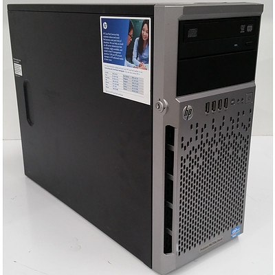 Hp Proliant ML310e Gen8 Quad-Core Xeon E3-1240 V2 3.4GHz Workstation