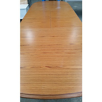 Dual Leaf Extension Dining Table