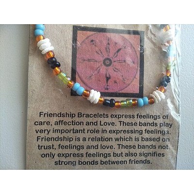 Handmade friendship bracelets from Namibia (Qty: 4)