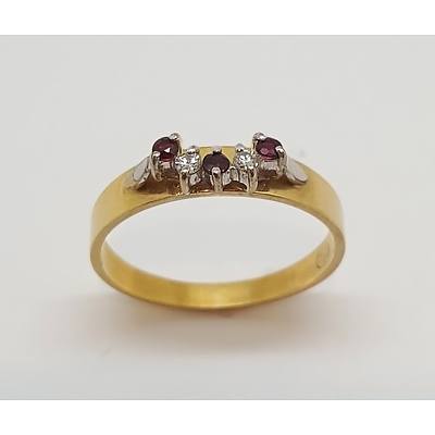 18ct Gold And Diamond Ring