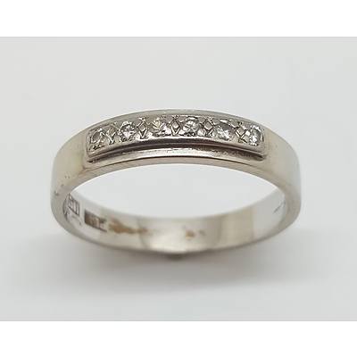 18ct White Gold And Diamond Eternity Ring