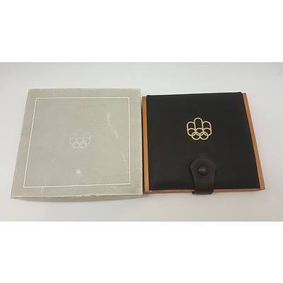 1976 Montreal Olympics Sterling Silver Four Coin Proof Set in Original Display