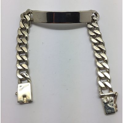 Sterling Silver I.D Bracelet