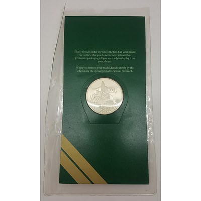 1976 Commemorative Sterling Silver Proof Coin - Queensland