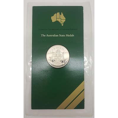 1976 Commemorative Sterling Silver Proof Coin - Tasmania