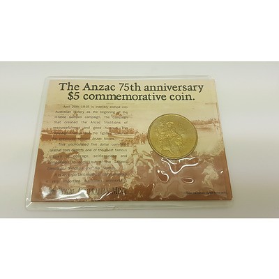 1990 Five Dollar Commemorative Coin