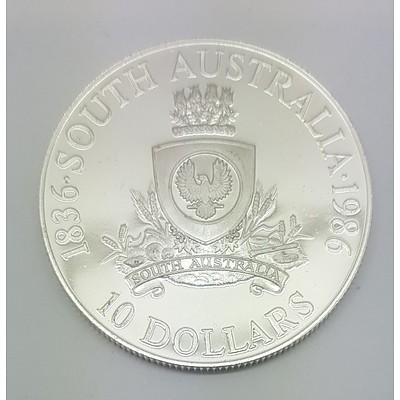 Sterling Silver Australian State Series $10 Coin