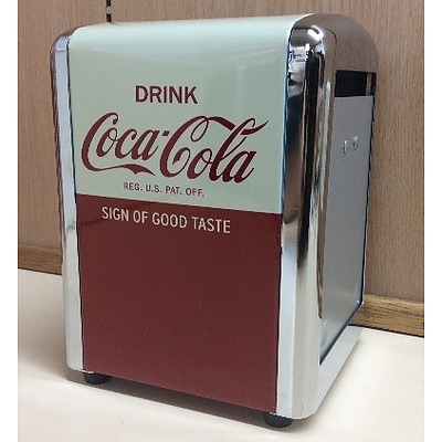 Coca-Cola Collectable Napkin dispenser