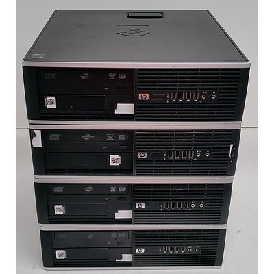 HP Compaq 6005 Pro Small Form Factor Athlon II x2 (215) 2.70GHz Computer - Lot of Four