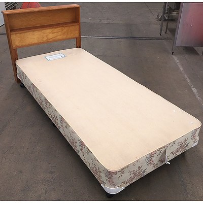 Sealy Posturepedic Single Bed Base with Bed Head