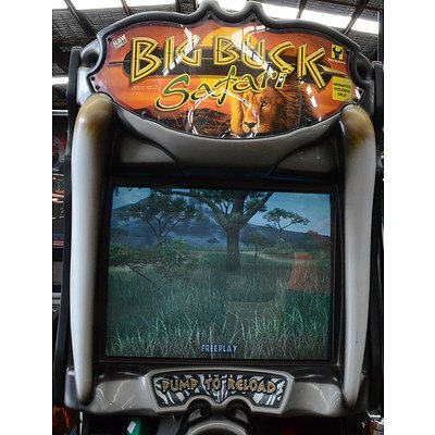 Big Buck Safari Upright Arcade Game