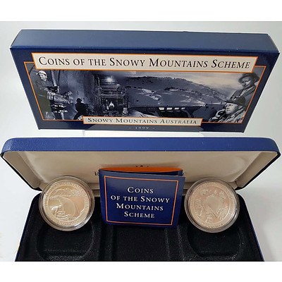Australia Coins of the Snowy Mountains Set