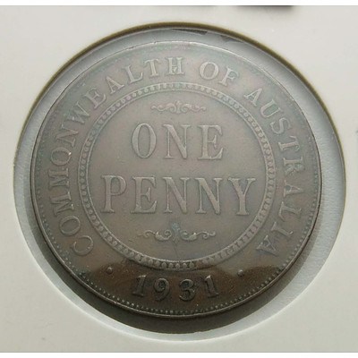 Australia George V Penny 1931