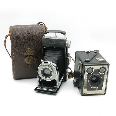 Brownie Six-20 Camera and 620 Kodak Film Camera