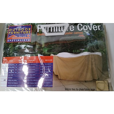 Outdoor Table Covers Lot of 2 - Brand New