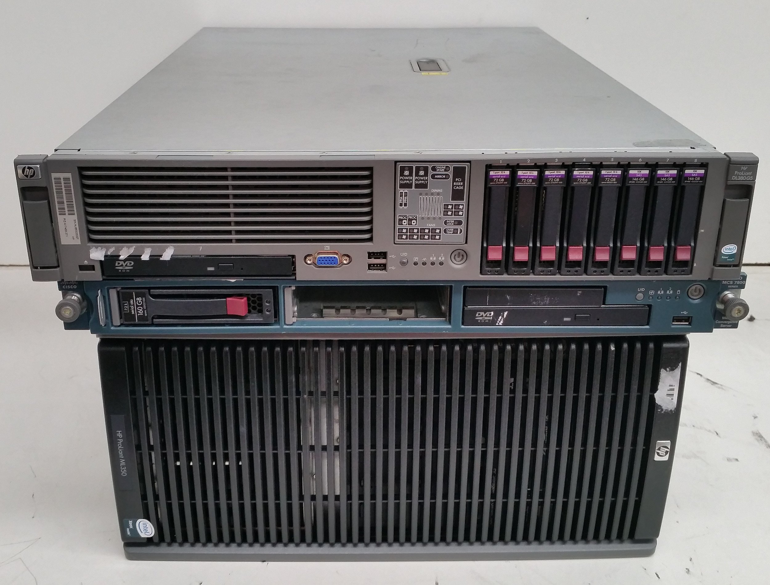 HP ProLiant Cisco Servers Lot of Lot 1017660 ALLBIDS