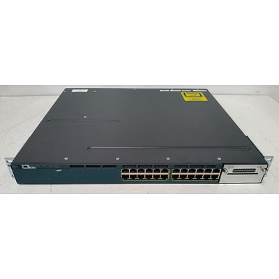 Cisco Catalyst 3560-X Series PoE+ 24-Port Gigabit Managed Switch