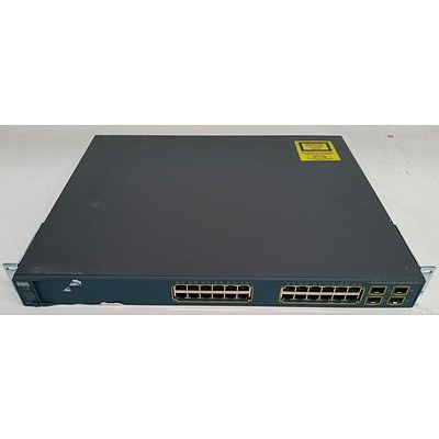 Cisco Catalyst 3560G Series PoE-24 24-Port Gigabit Managed Switch