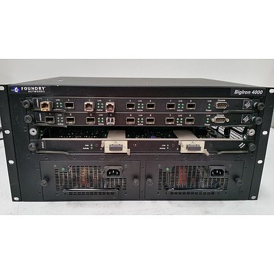Foundry Networks BigIron 4000 Network Chassis