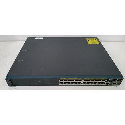 Cisco Catalyst 2960-S Series PoE+ 10G 24-Port Gigabit Managed Switch