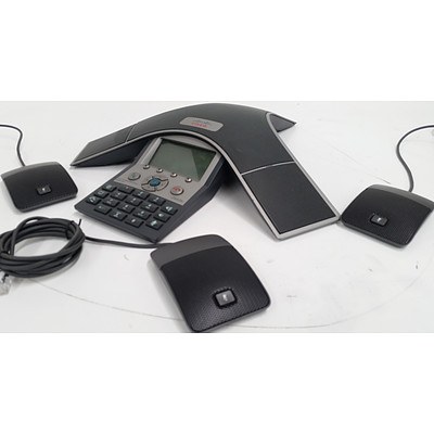 Cisco 7937G IP Conference Station with Expansion Microphones