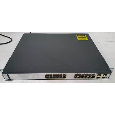 Cisco Catalyst 3750G Series 24-Port Gigabit Managed Switch