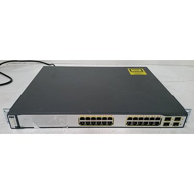 Cisco Catalyst 3750G Series 24-Port Gigabit Managed Switch