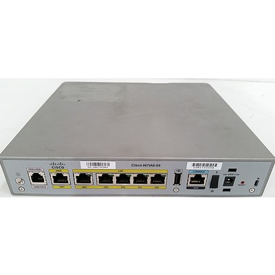 Cisco 860VAE Series Integrated Services Router