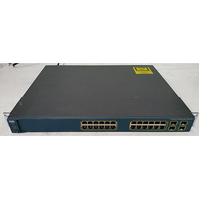 Cisco Catalyst 3560G Series PoE-24 24-Port Gigabit Managed Switch