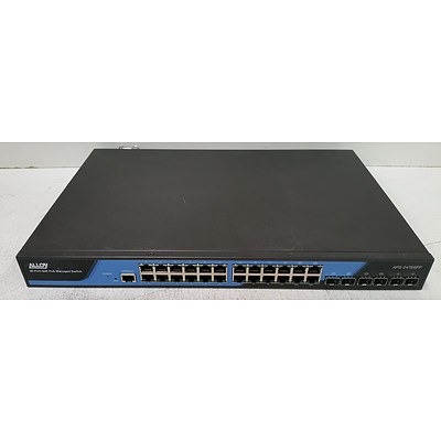 Alloy APS-24T6SFP 26-Port GbE PoE Managed Switch