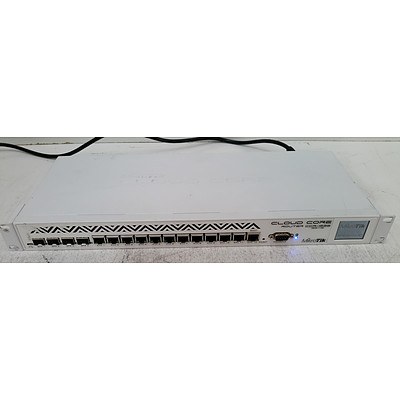 MikroTik CCR1036-12G-4S Cloud Core Router w/ 12 x Gigabit Ports - Lot of Two