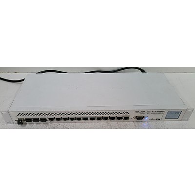 MikroTik CCR1036-12G-4S Cloud Core Router w/ 12 x Gigabit Ports - Lot of Three