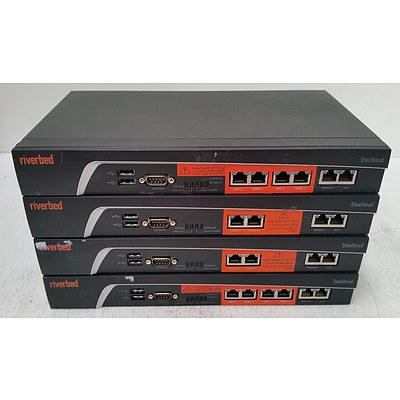 Riverbed SteelHead Assorted Networking Equipment - Lot of Four