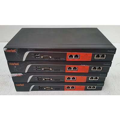 Riverbed SteelHead Assorted Networking Equipment - Lot of Four